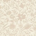 Rasch|Papel pintado para baño flores silvestres beige|Flores Vintage