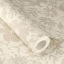 Rasch|Papel pintado para baño flores silvestres beige|Flores Vintage