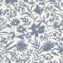 Rasch|Wallpaper vintage blue wildflowers style|Vintage Flowers