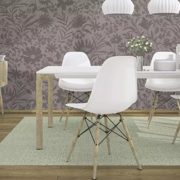 Rasch|Wallpaper vintage grayish floral|Vintage Flowers
