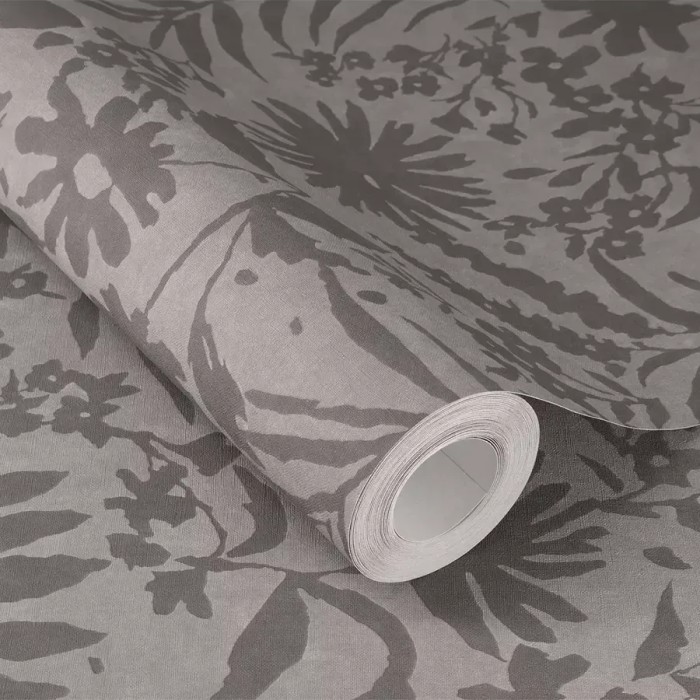 Rasch|Tapete floral Vintage grautöne|Vintage Blumen