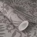 Rasch|Papier peint fleuri vintage gris terne|Fleursl Vintage