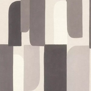 Rasch|Tapete geometrisch grün modernes Schlafzimmer|Retro