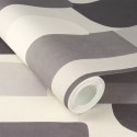 Rasch|Wallpaper geometric gray modern style|Geometric