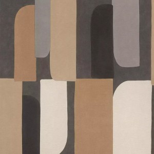Rasch|Wallpaper geometric green modern bedroom|Retro