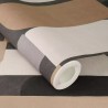 Rasch|Tapete abstrakt braun modernes Wohnzimmer|Geometrisch