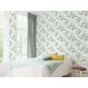 Rasch|Wallpaper floral branches with green leaves|Children's