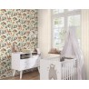 Rasch|Papier peint enfant fable animaux forêt blanc|Enfants
