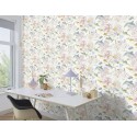 Rasch|Papier peint enfant animaux marins coraux blanc|Enfants