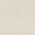 Rasch|Tapete elegant weißes Labyrinthmuster|Geometrisch