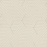 Rasch|Papel pintado elegante patrón laberinto blanco|Geométrico