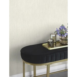 Rasch|Papier peint effet textile beige|Imitation Tissu 2