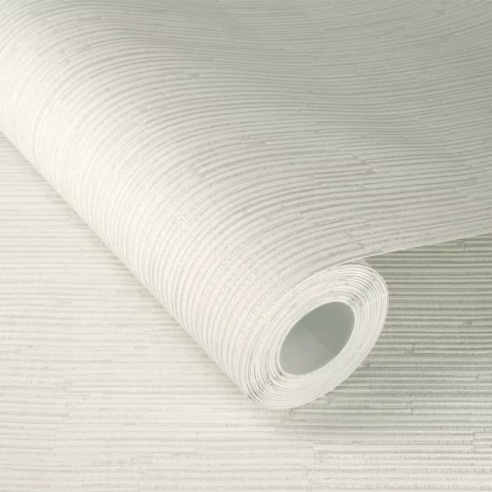 Rasch|Papel pintado aspecto textil blanco ideal recibidores|Imitacion Tela