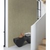 Rasch|Tapete Chenille grün khaki|Textilimitation