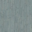Rasch|Tapete Chenille textileffekt blau|Textilimitation