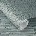 Rasch|Wallpaper chenille blue textile effect|Fabric Imitation