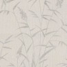 Rasch|Papier peint fleuri scandinave imprimé gris argent|Papier Peint