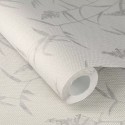 Rasch|Papier peint fleuri scandinave imprimé gris argent|Papier Peint