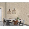 Rasch|Papel pintado flores silvestres beige, dorado|Papel Pintado