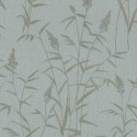 Rasch|Papier peint fleuri style scandinave bleu|Papier Peint