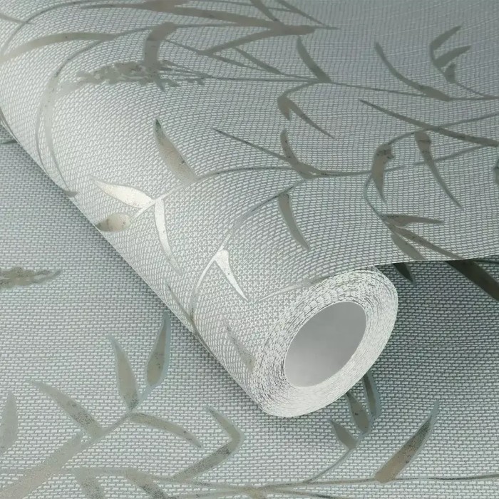 Papel pintado floral estilo escandinavo azul - Rasch Deco Style 312942