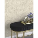 Rasch|Wallpaper thick beige linen textile effect|Rustic