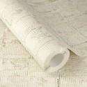 Rasch|Wallpaper thick beige linen textile effect|Rustic