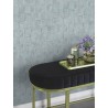 Rasch|Tapete dicker Leinenstoff blau|Rustikal
