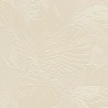 Rasch|Papel pintado floral hojas grandes 3D beige|Papel Pintado