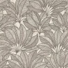 Papel pintado floral estampado de hojas beige - Rasch Deco Style 542653