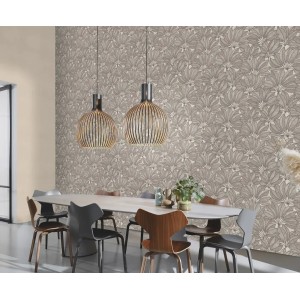 Marburg|Papier Peint imprimé fleurs blanches avec baies|Papier Peint 2