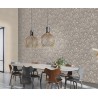 Rasch|Wallpaper floral printed beige leaves|Wallpaper
