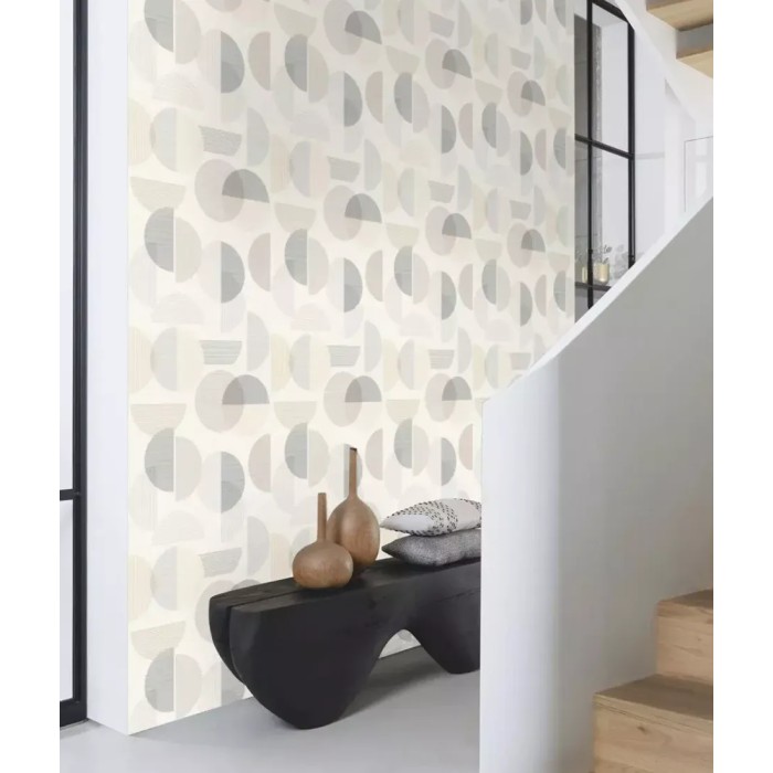 Rasch|Wallpaper geometric circles youth room ideal|Geometric