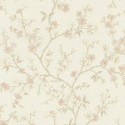 Rasch|Papel pintado flores japonesas blanco y rosa, ideal dormitorio|Flores Japonesas