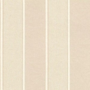 Caselio|Tapete blaue Streifen Goldkontur|Streifen