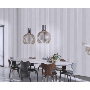 Casadeco|Tapete beige Betoneffekt-Streifen|Streifen 2
