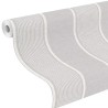 Rasch|Wallpaper wide stripes living room bluish gray|Stripes