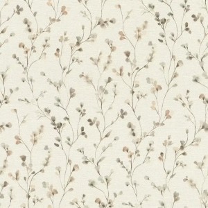 Papeldecor|Vliestapete Floral Weiß Rosa|Tapeten