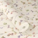 Rasch|Papel pintado flores acuarela multicolor|Papel Pintado