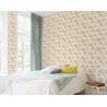 Rasch|Wallpaper floral printed brown-toned leaves|Youth Style