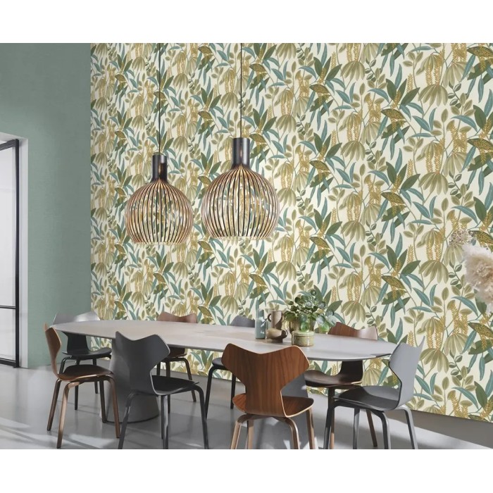 Rasch|Wallpaper cheerful watercolor-effect floral|Wallpaper