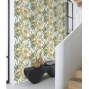 Rasch|Wallpaper cheerful watercolor-effect floral|Wallpaper