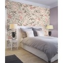 Rasch|Papel pintado floral rosa ideal para dormitorio|Papel Pintado