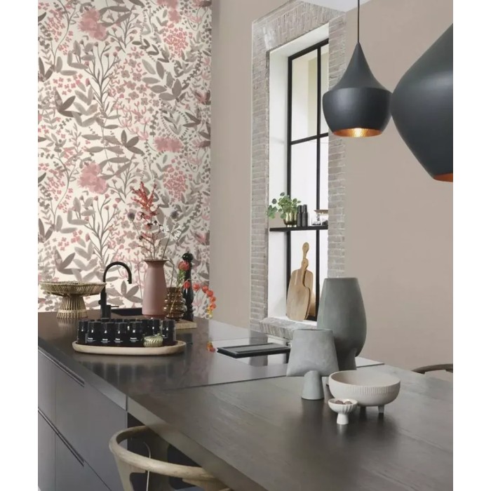 Rasch|Wallpaper floral pink bedroom ideal|Wallpaper