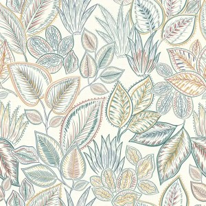 Papeldecor|Papier peint style rustique en roseau ou raphia|Papier Peint