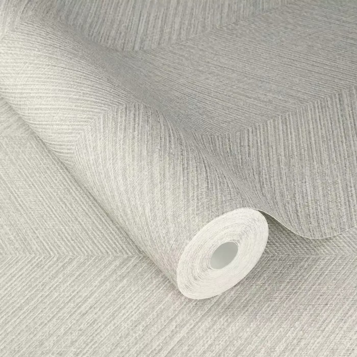 Rasch|Papel pintado patrón espiga gris plata|Papel Pintado