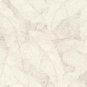 Rasch|Wallpaper large pearly white leaves|Wallpaper