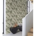 Rasch|Papier peint grandes feuilles tropicales vert|Papier Peint