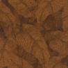 Rasch|Papier peint grandes feuilles brun acajou|Papier Peint