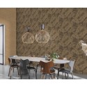 Rasch|Wallpaper tropical brown leaves|Wallpaper
